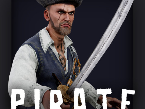 PIRATE R12 3D Model