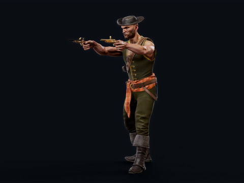 PIRATE 11R 3D Модель