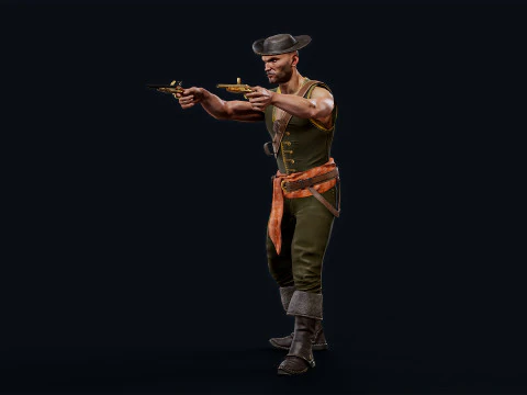 PIRATE 11R 3D Model