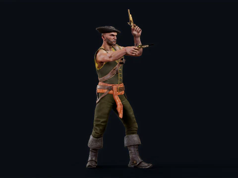 PIRATE 11R 3D Model