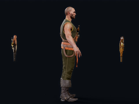 PIRATE 11R 3D Модель