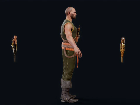 PIRATE 11R 3D Model
