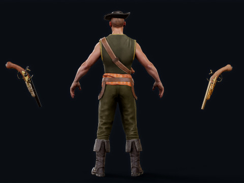 PIRATE 11R 3D Модель