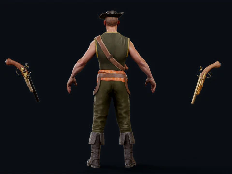 PIRATE 11R 3D Model
