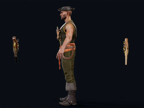 PIRATE 11R 3D Model