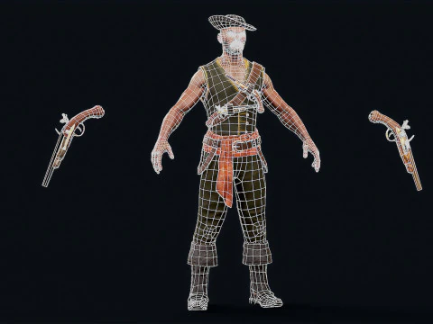 PIRATE 11R 3D Model