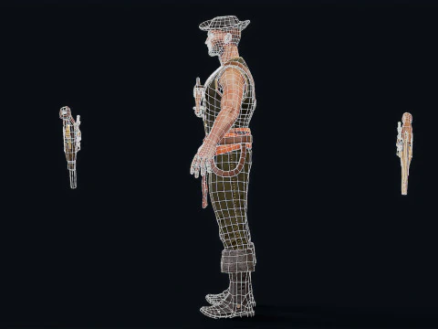PIRATE 11R 3D Model