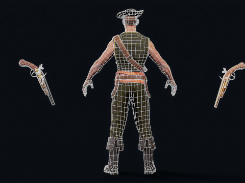 PIRATE 11R 3D Модель