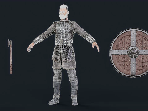 バイキングR3 3Dモデル