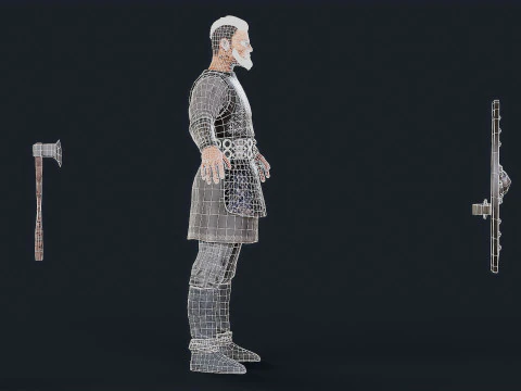 バイキングR3 3Dモデル