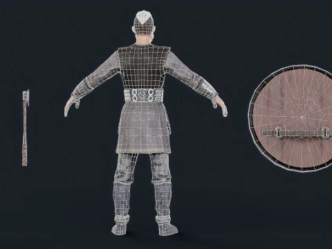 バイキングR3 3Dモデル