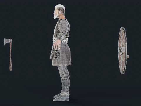 バイキングR3 3Dモデル