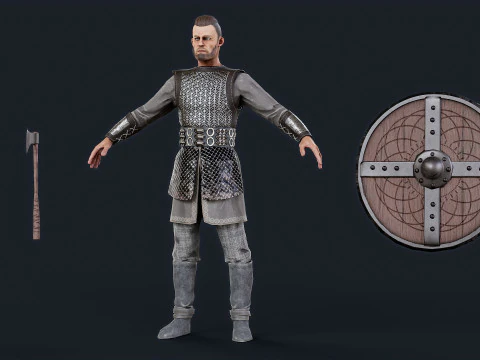 バイキングR3 3Dモデル