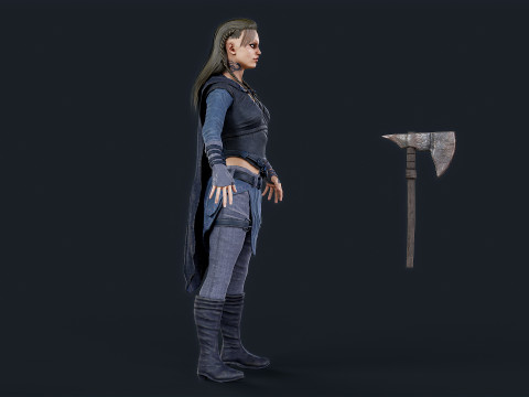 Viking R5 Modelo 3D