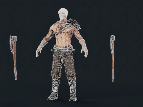 vikingo r6 Modelo 3D