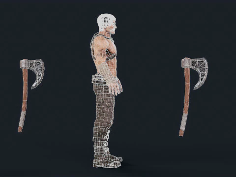 vikingo r6 Modelo 3D