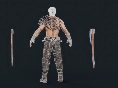 vikingo r6 Modelo 3D