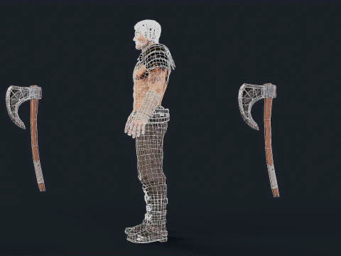 vikingo r6 Modelo 3D