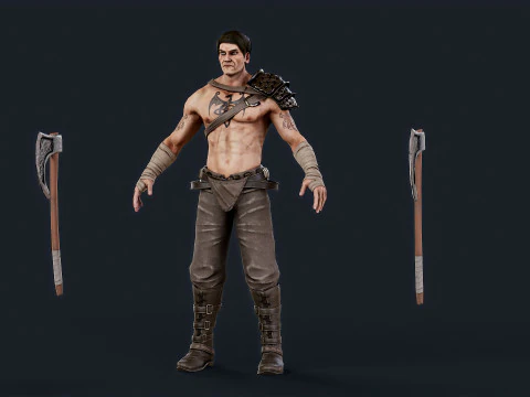 vikingo r6 Modelo 3D