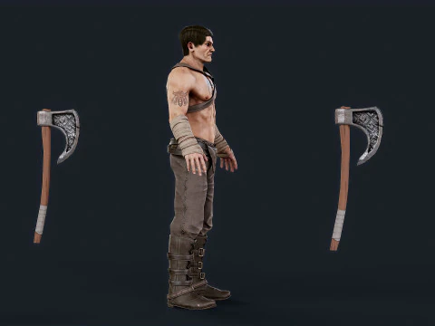 vikingo r6 Modelo 3D