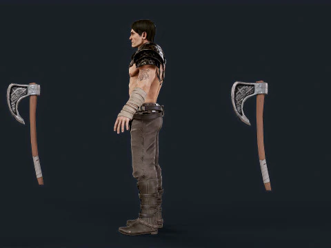 vikingo r6 Modelo 3D