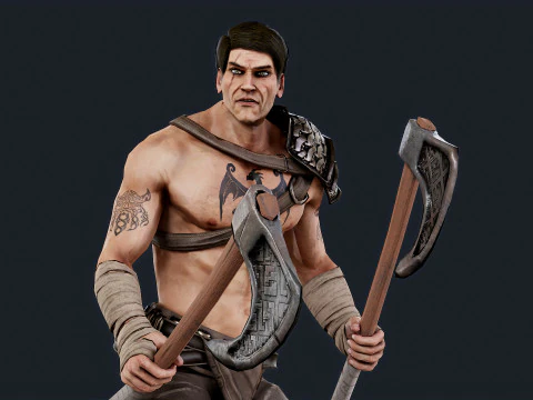 vikingo r6 Modelo 3D