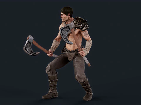 vikingo r6 Modelo 3D