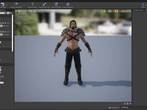 Viking 1 Berserker 3D Model