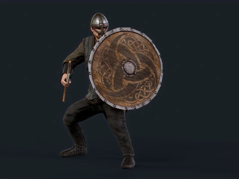 VIKING 4 B 3D Model