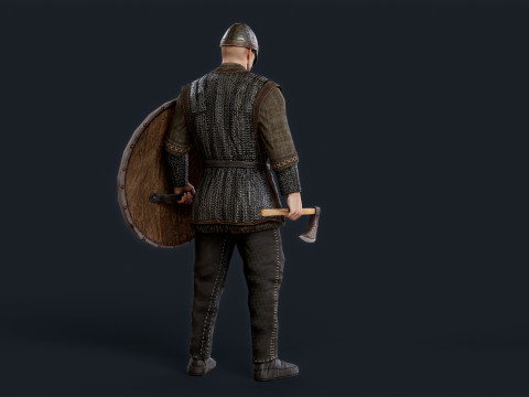 VIKING 4 B Model 3D