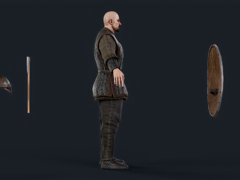 VIKING 4 B Model 3D