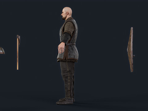 VIKING 4 B Model 3D