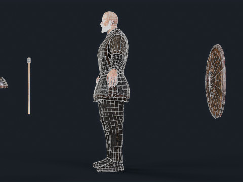 VIKING 4 B Model 3D