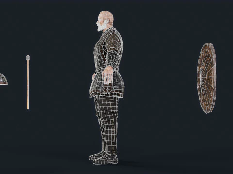 VIKING 4 B 3D Model