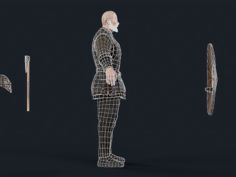 VIKING 4 B Model 3D