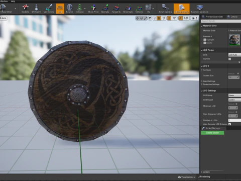 VIKING 4 B 3D Model