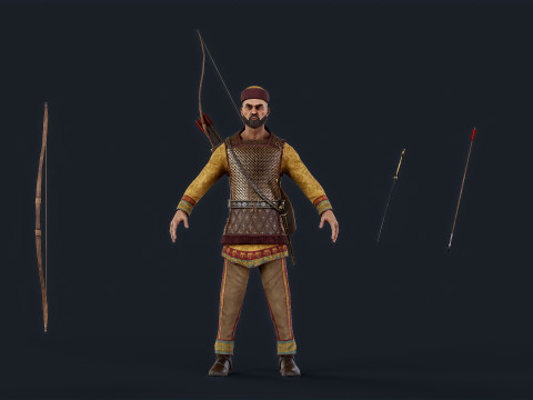 PERSIAN1 B 3D Model