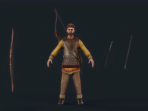 PERSIAN1 B 3D Model