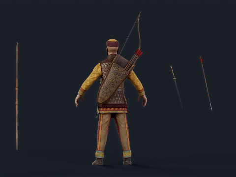 PERSIAN1 B 3D Model