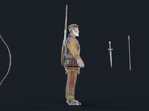 PERSIAN1 B 3D Model