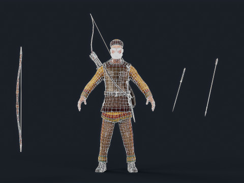 PERSIAN1 B 3D Model
