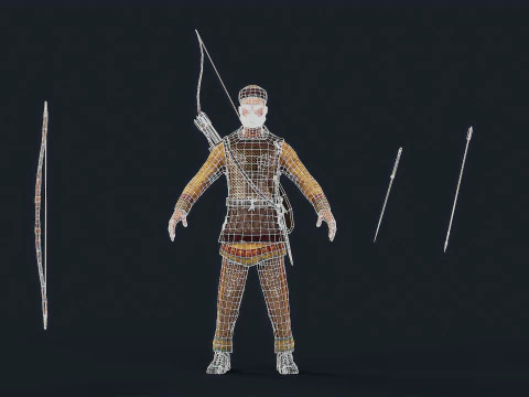 PERSIAN1 B 3D Model