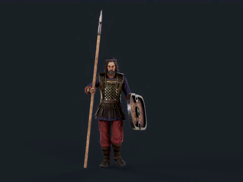 페르시아어 2B 3D 모델