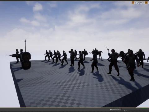 페르시아어 2B 3D 모델