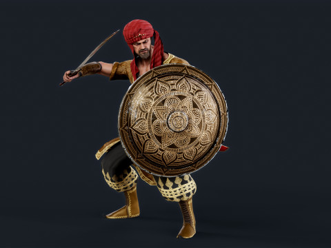 PERSIAN 4 B Modèle 3D