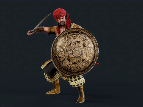 PERSIAN 4 B 3D Model