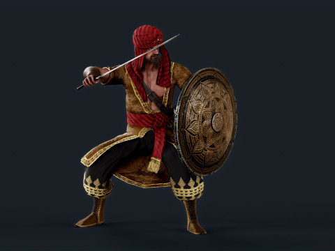 PERSIAN 4 B Modèle 3D