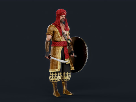 PERSIAN 4 B Modèle 3D