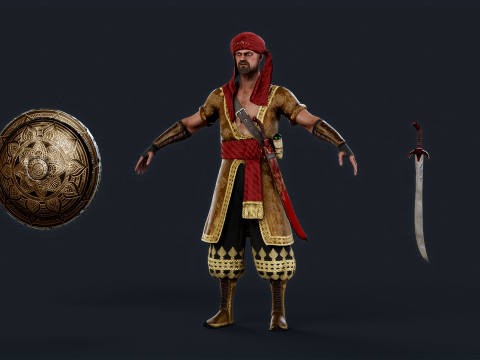 PERSIAN 4 B Modèle 3D