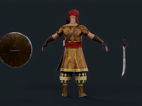 PERSIAN 4 B 3D Model